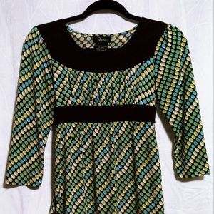 Speechless Blouse Top 3/4 Sleeve Tie Back XL(Girl)